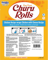 INABA Churu Rolls Dog Chicken Wrap Chicken with Cheese